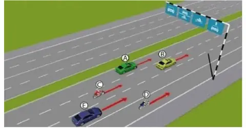 Bộ 250 Câu Hỏi Thi Sát Hạch Lái Xe Hạng A, A1- Đề Chính Thức Của Cục Cảnh Sát Giao Thông (Bộ Công An) Cau 239 hinh minh hoa